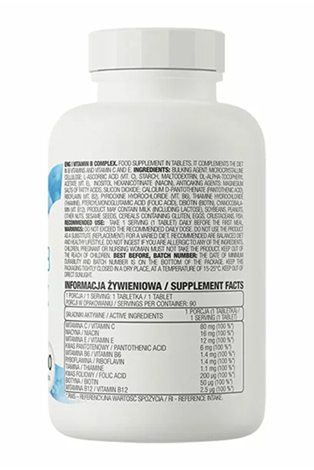 Vitamin B Complex 90 Tablet - 2