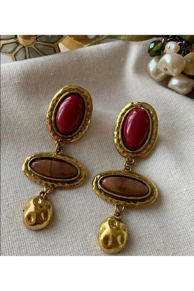 Steel Vintage Earrings