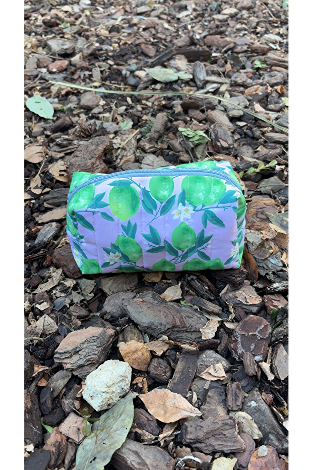 Printed Makeup Bag - 3