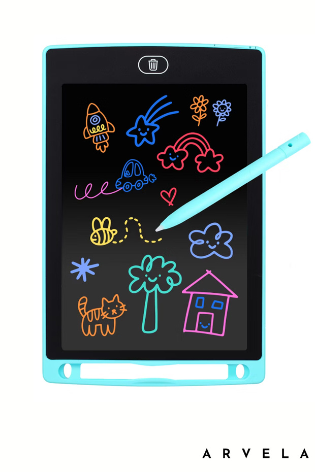 8.5 Inch Lcd Drawing Tablet for Kids – Colorful Screen, Pen Included, Erasable Writing Board Toy