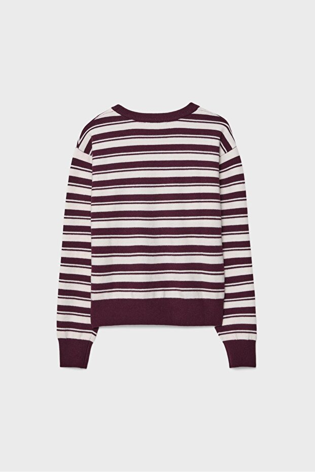 Basic yumuşak dokulu triko kazak - 7