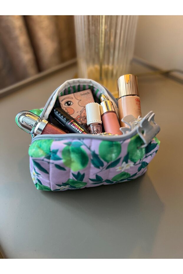 Printed Makeup Bag - 7