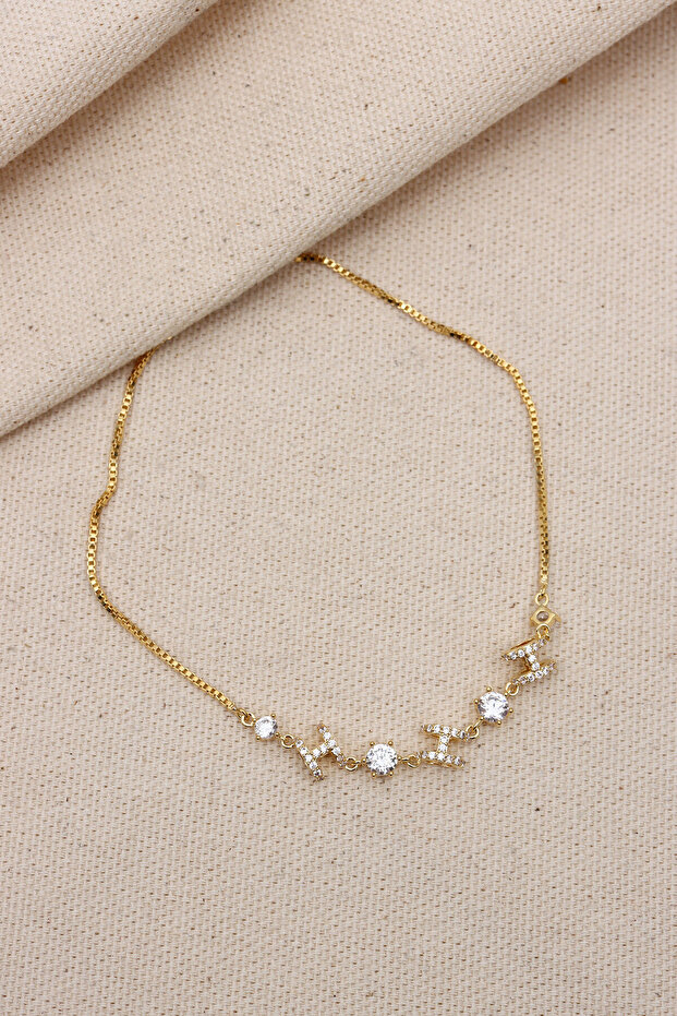 Zircon Stone Gold Color Vip Earrings
