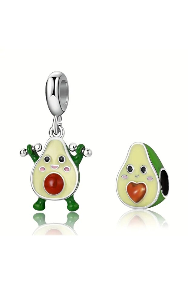 Avocado Love Charm Set of 2