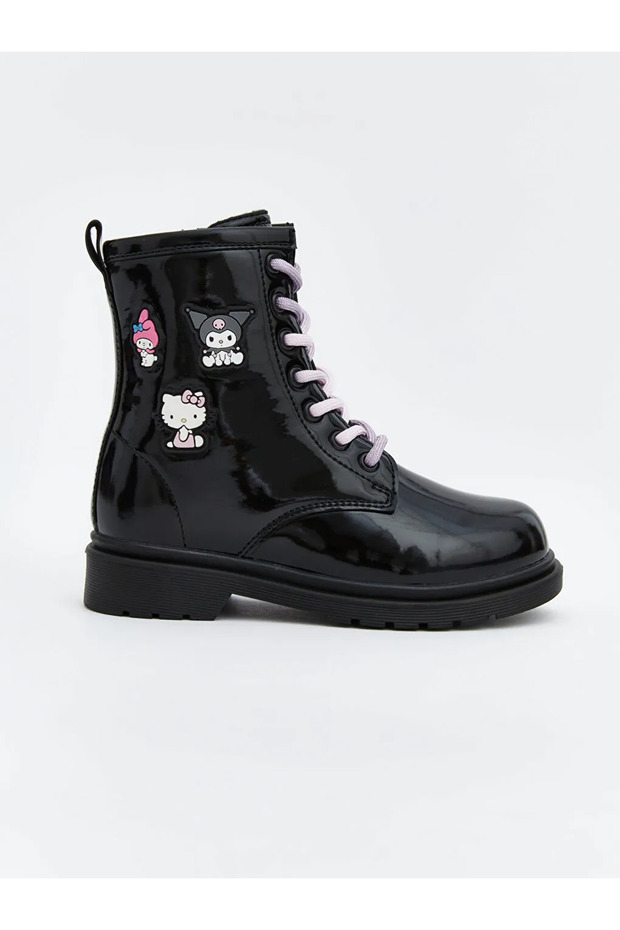 LCW STEPS Siyah Kuromi Baskılı Kız Çocuk Bot - 2