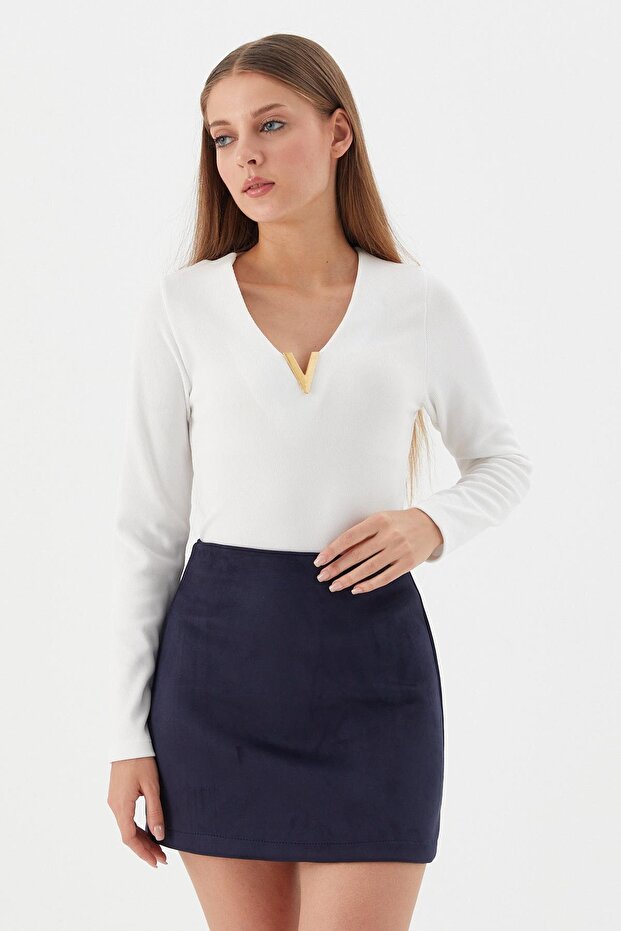 Suede Skirt Laci