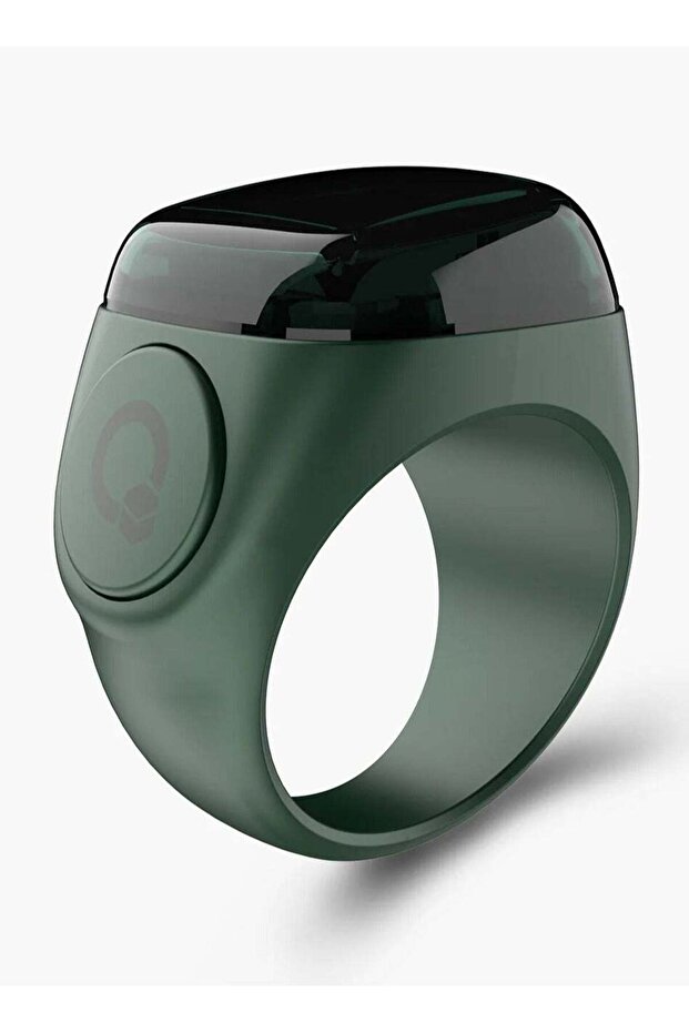 Zikr Noor Smart Ring 20mm - Green (Digital Tasbeeh Counter)