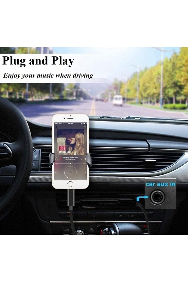 iPhone AUX cable (fabric) - 5