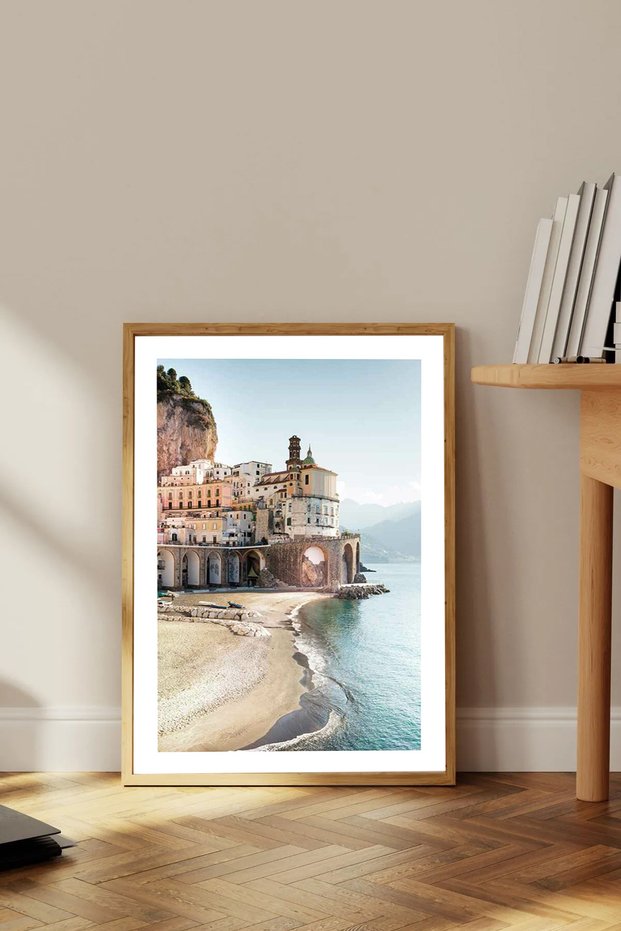 One Piece Wooden Framed Living Room Hall Kitchen Painting Tk1741