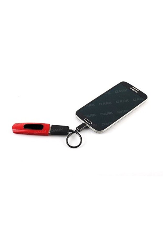 كابل DRK-657 DARK بطول 20 سم USB2MICROTG2 مايكرو USB 2.0 OTG أسود