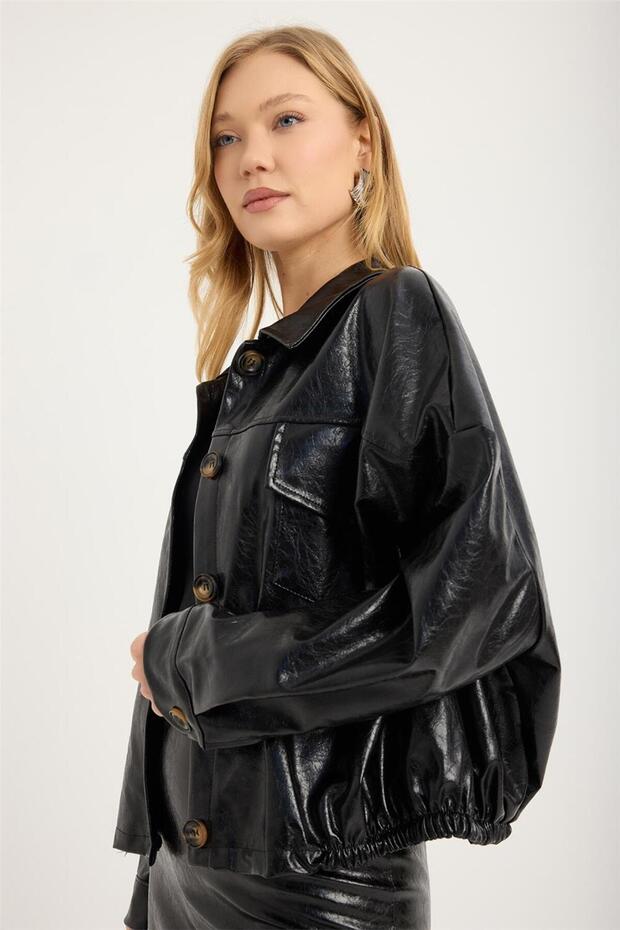 سترة سديري ذات نمط متشقق بجيبين - 2