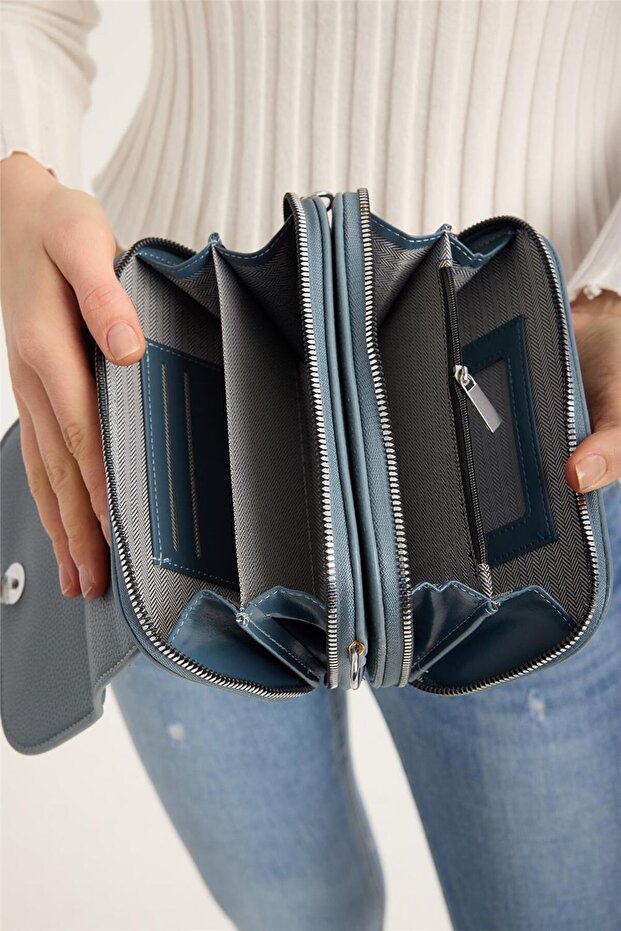 Cover Multi Function Kolon Askı Side Wallet - 4