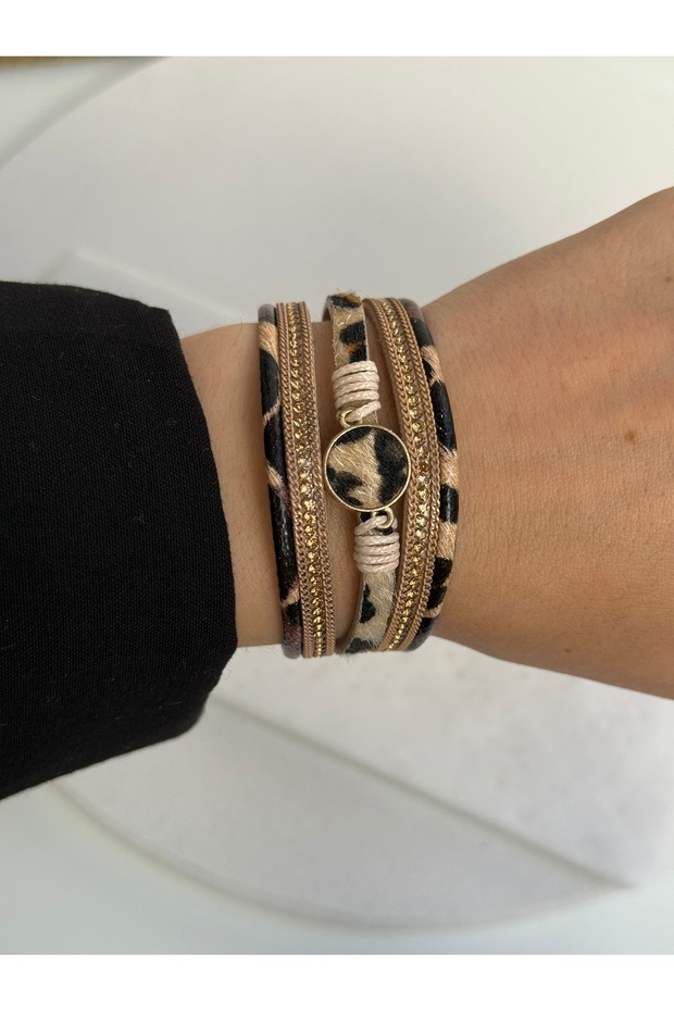 Leopard Pattern Bracelet - 1