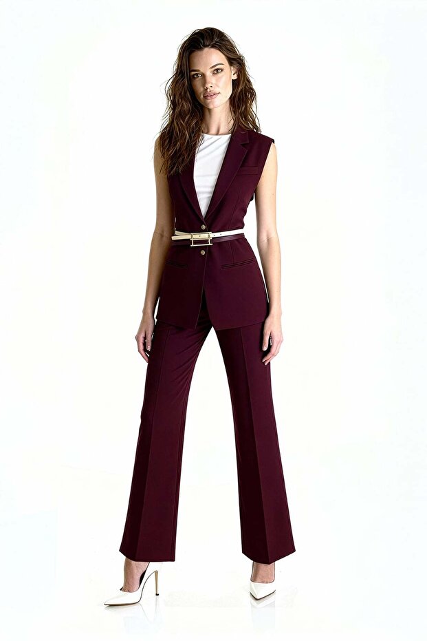 Yan Yırtmaçlı Yelek - 1