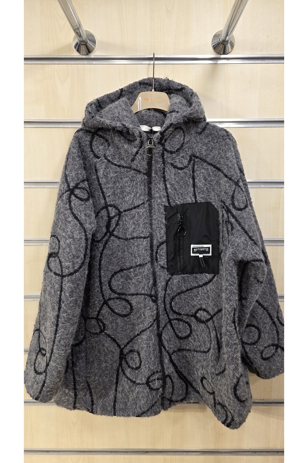 Keçe Ceket Örgü Desen - 1