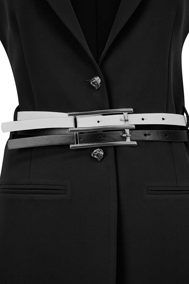 Yan Yırtmaçlı Yelek - 4