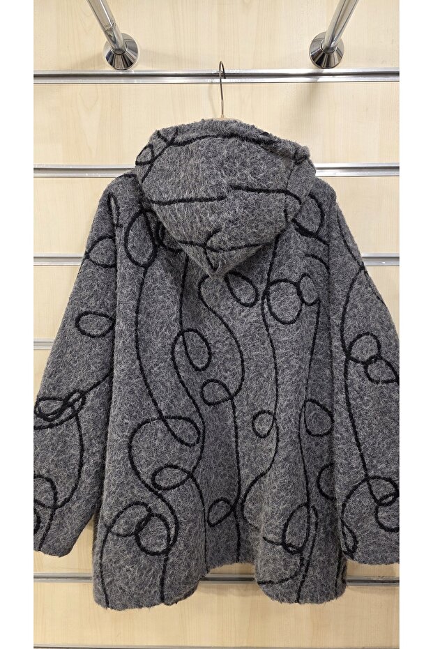 Keçe Ceket Örgü Desen - 5