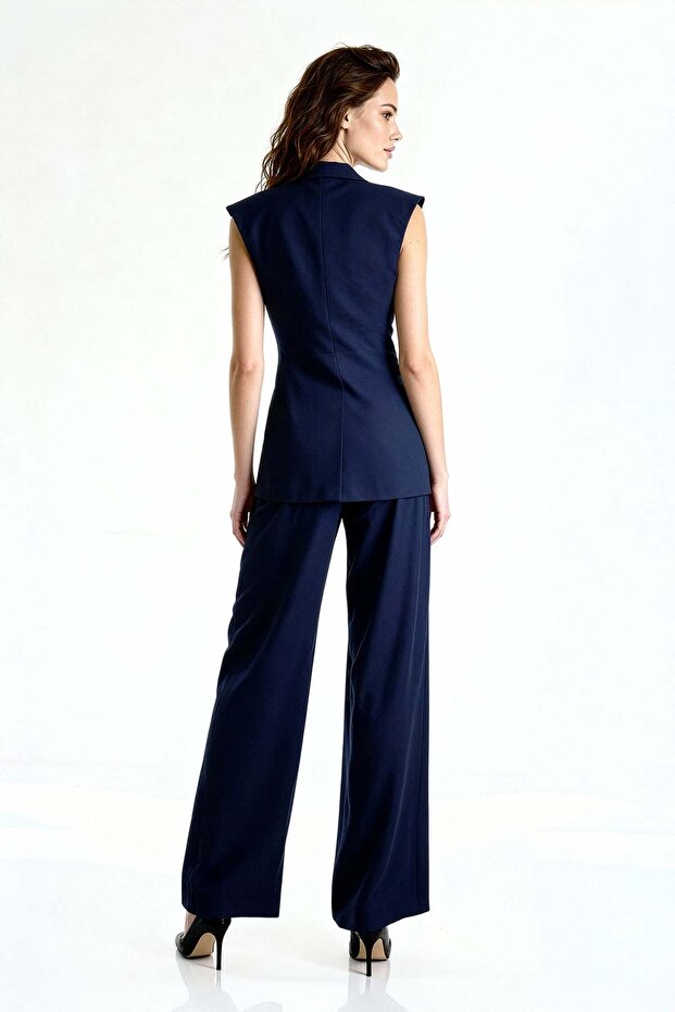 Bel Lastikli Regular Pantolon - 2