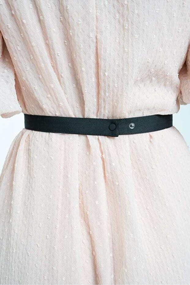 حزام بإبزيم مربع صلب - 5