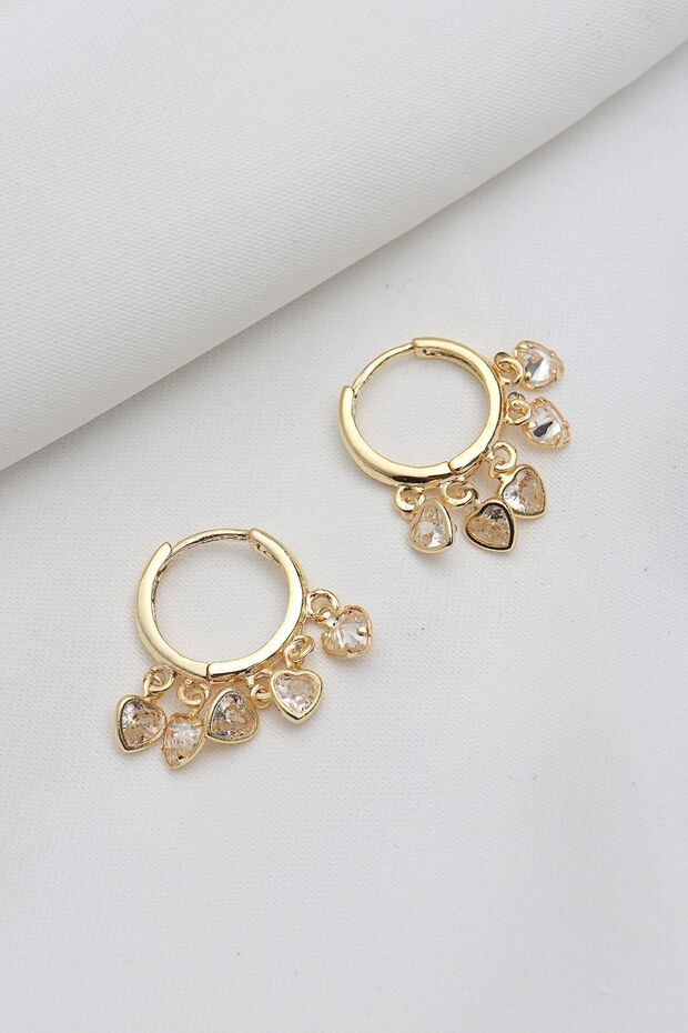 Heart Gold Shakira Earrings
