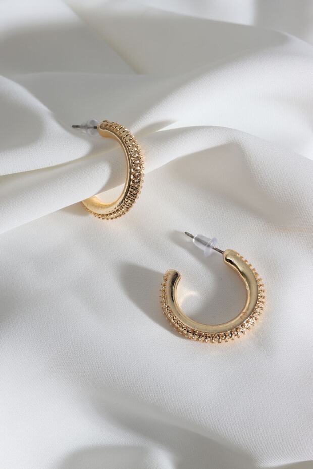 Vintage Gold Hoop Earrings