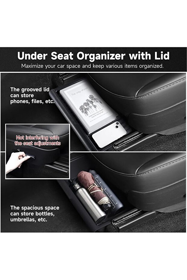 Compatible Underseat Storage Box for Model Y - 2