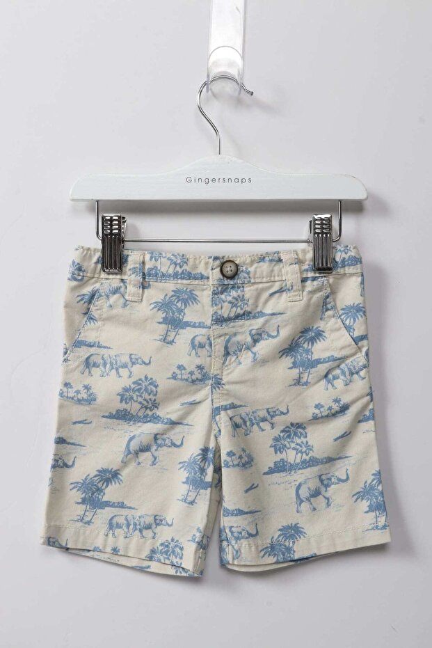 شورت طويل مطبوع - 1