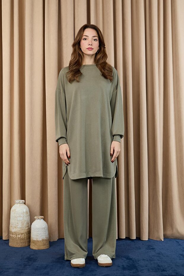 Kadın Oversize Basic İkili Takım -14405TKS - 3