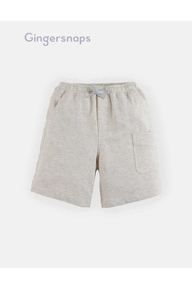 شورت سادة بجيوب جانبية - 1