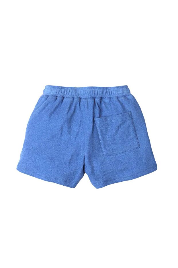 Boys Solid Drawstring Shorts - 2