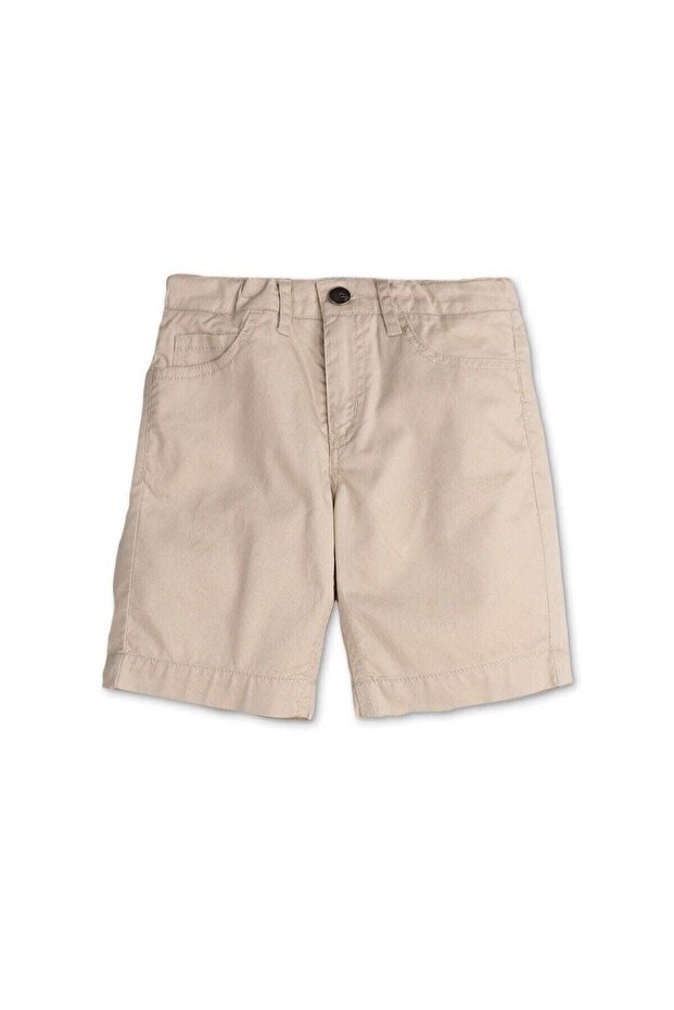 شورت بسحاب سادة للأولاد - 1