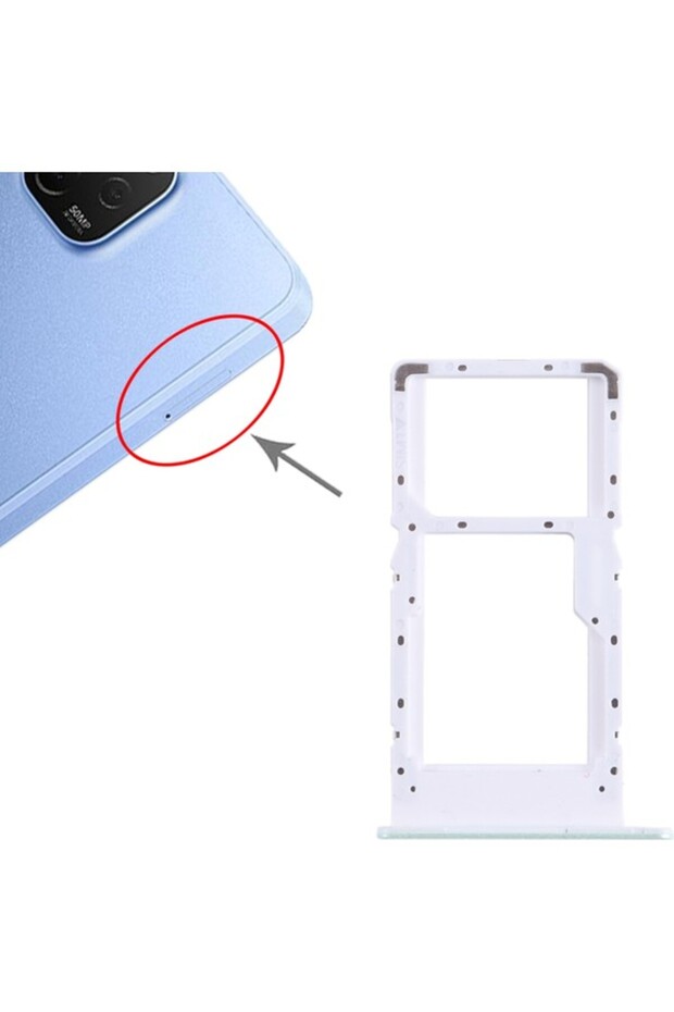 Multi-Colored for Huawei Nova Y61 Sim + Sim / Micro Sd Card Tray