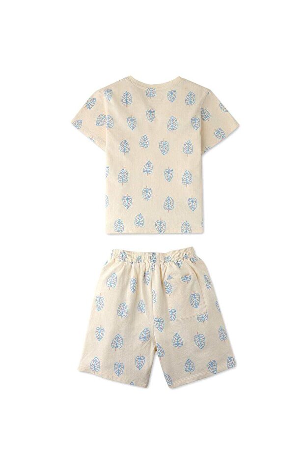 Boys Printed Drawstring Shorts - 2
