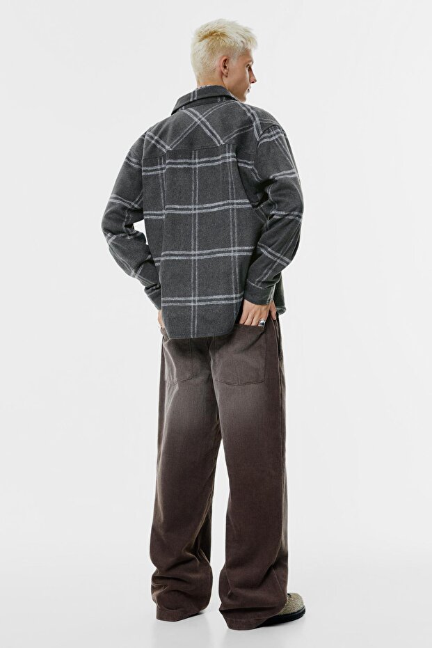 Kareli ince ceket - 4