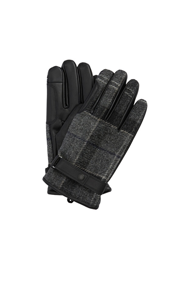 Newbrough Tartan Eldiven BK12 Black - 1
