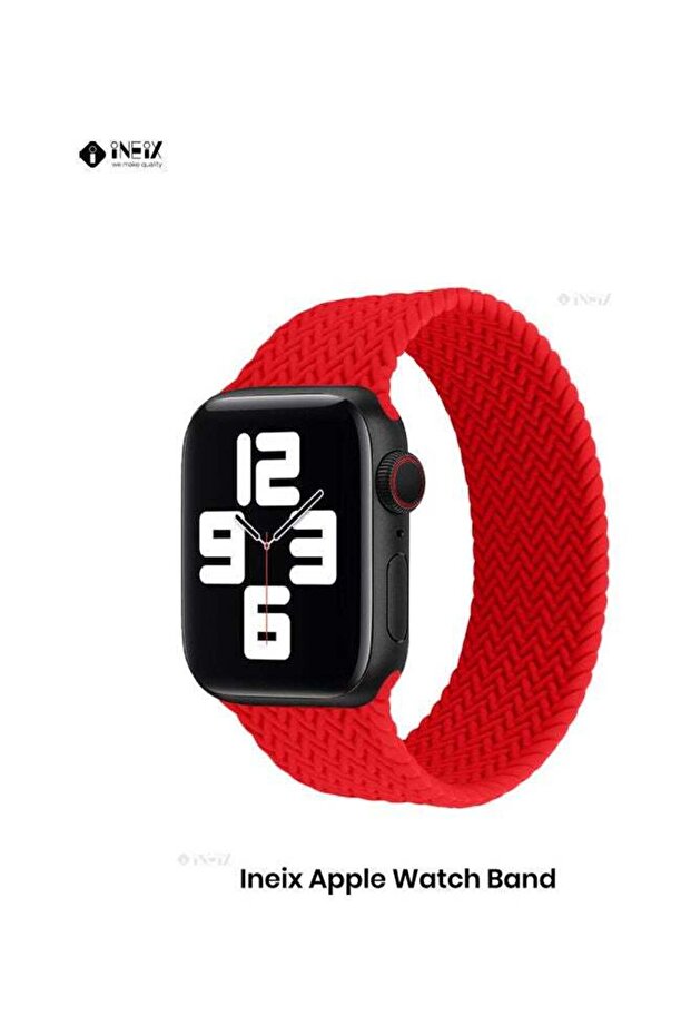 Braided Solo Loop Stretchable Replacement Strap For Apple Watch
