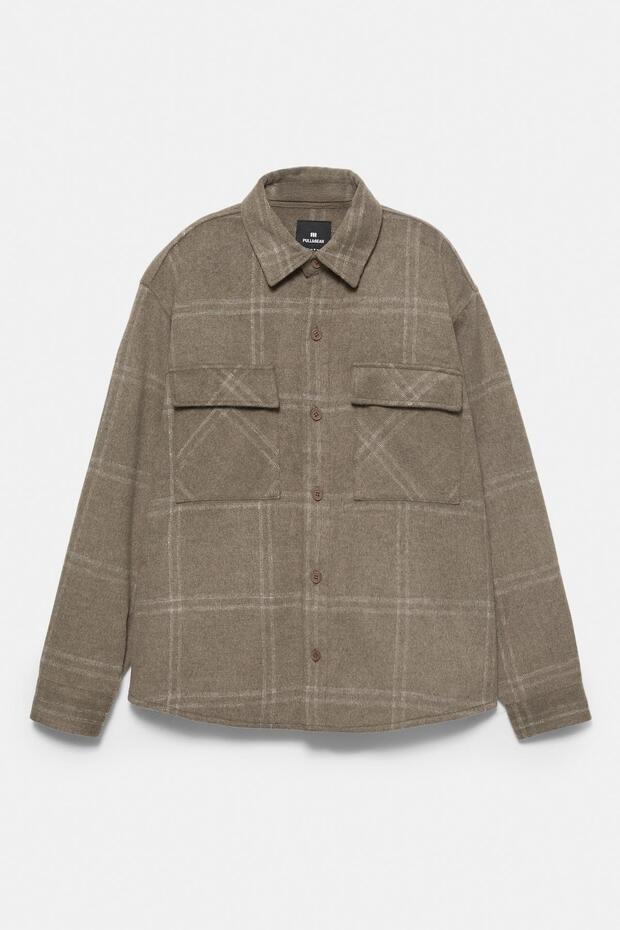 Kareli ince ceket - 6