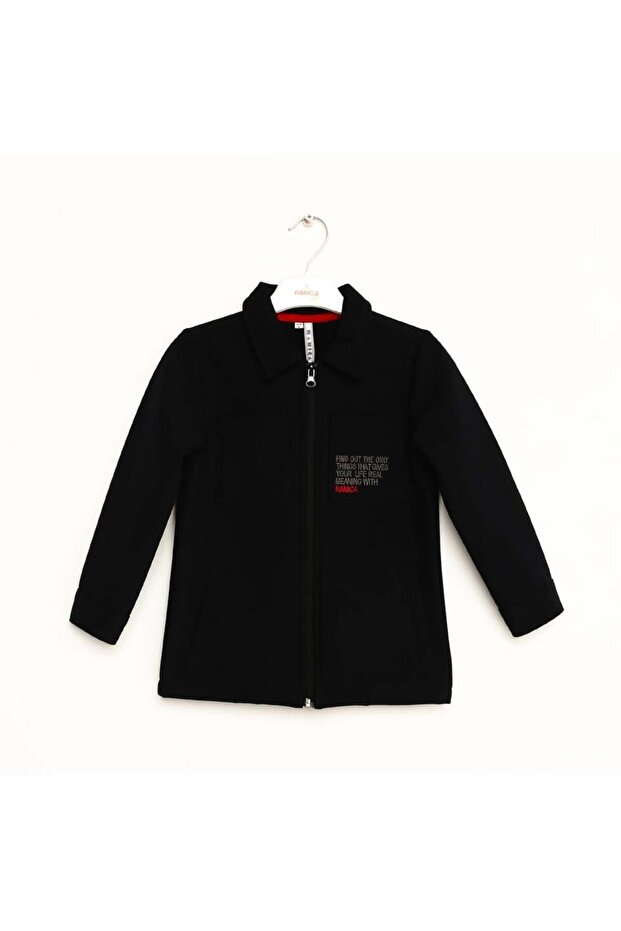 Navy Blue Boy's Softshell Jacket 6-16 Years