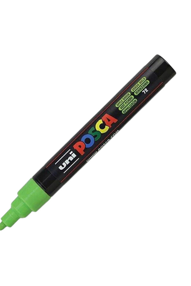 قلم تلوين مائي UNIBALL POSCA (1.8-2.5) بلون أخضر فاتح (N) (UNI-PC-5M)