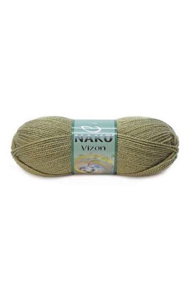Mink Premium Acrylic Hand Knitting Yarn Wool Color No:268 Soldier Green