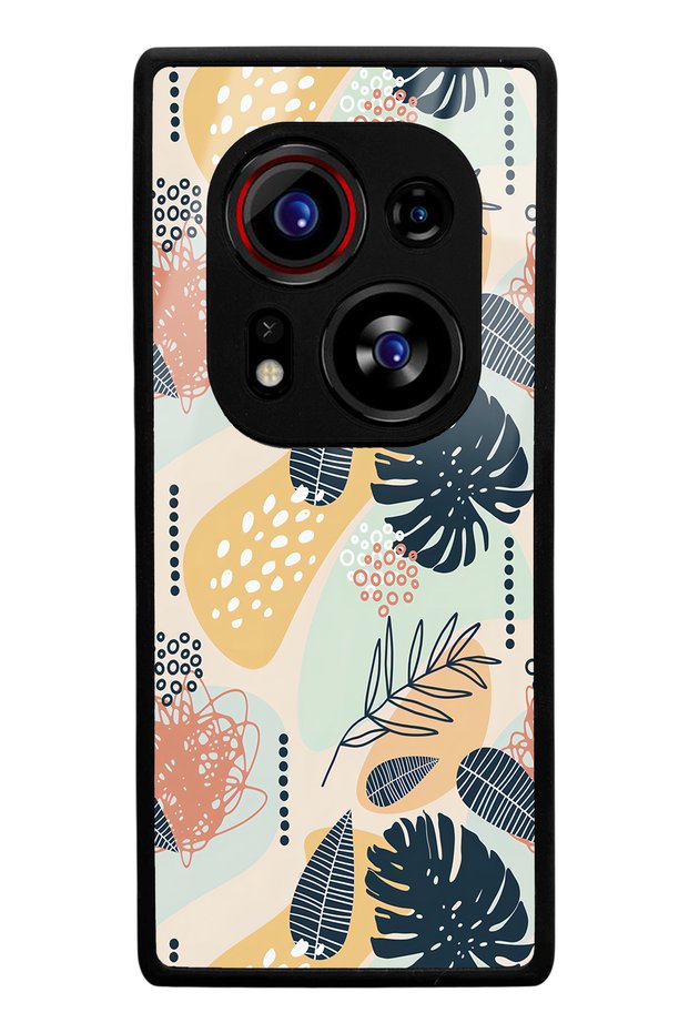 حافظة هاتف متوافقة مع هاتف Tecno Phantom X2 Pro بتصميم ريترو لامع