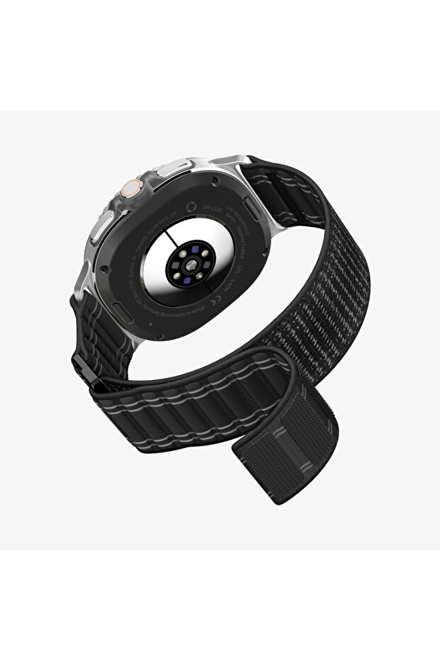 Galaxy Watch 8 (46mm) & Watch 8 (44mm) & Watch 8 (40mm) Kordon Kayış Band WBF0 Black - AMP10153 - 6