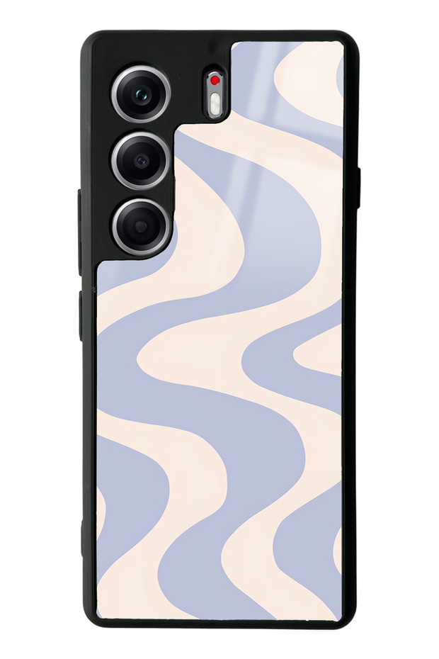 Tecno Camon 40 Pro Compatible Wave Effect Design Glossy Phone Case