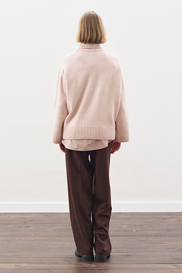 CHUNKY OVERSIZE KAZAK PEMBE - 6