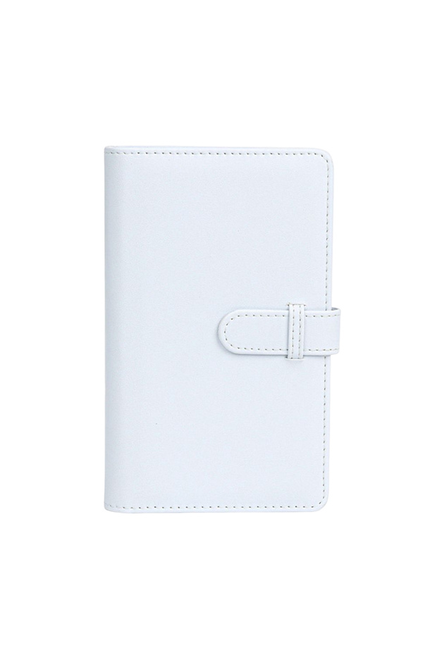 White 108 Sheets Portable 3 inch Photo Album for Fujifilm Instax Mini 12 for Collection Green Pink T