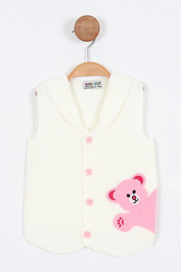 Babynova Teddy Bear Embroidered Baby & Kids Vest