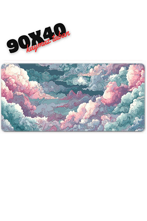 90x40 XL Kaymaz Taban Speed Yüzey Gaming Oyuncu Mousepad Su Geçirmez Gaming Mousepet - 1