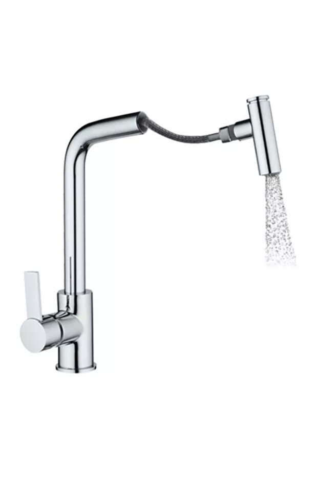 Venezia Quantum Mix Spiral Kitchen Faucet Chrome 23 cm Spout 5 Years Warranty
