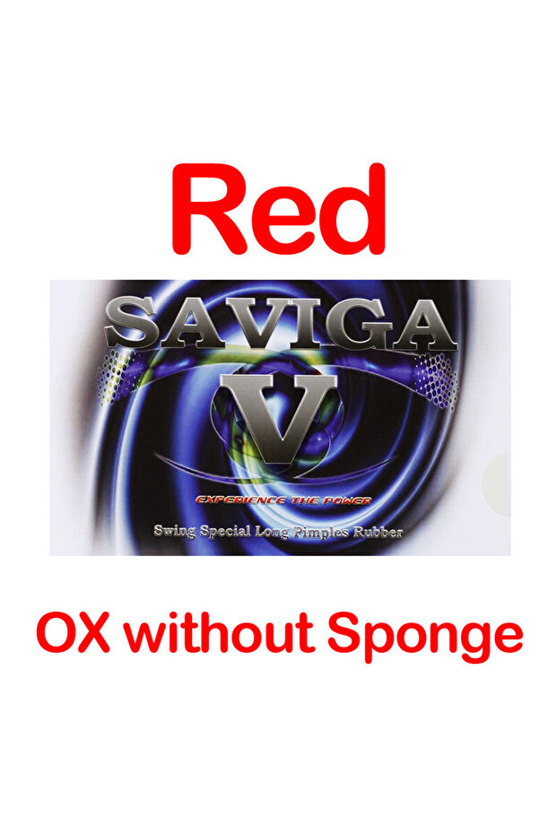 Red OX Colorful DAWEI SAVIGA V Pips-long Table Tennis Pink Green Blue Long Pips SAVIGA-V Ping Pon..