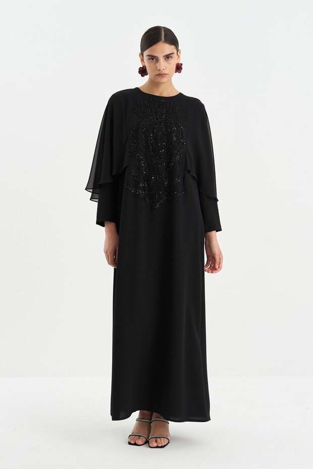 Comfortable Fit Stylish Dress Black